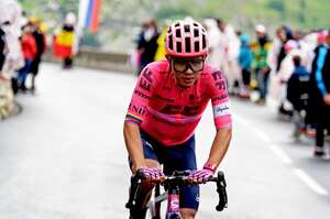 Sergio Andrés Higuita del EF Education First en la novena etapa