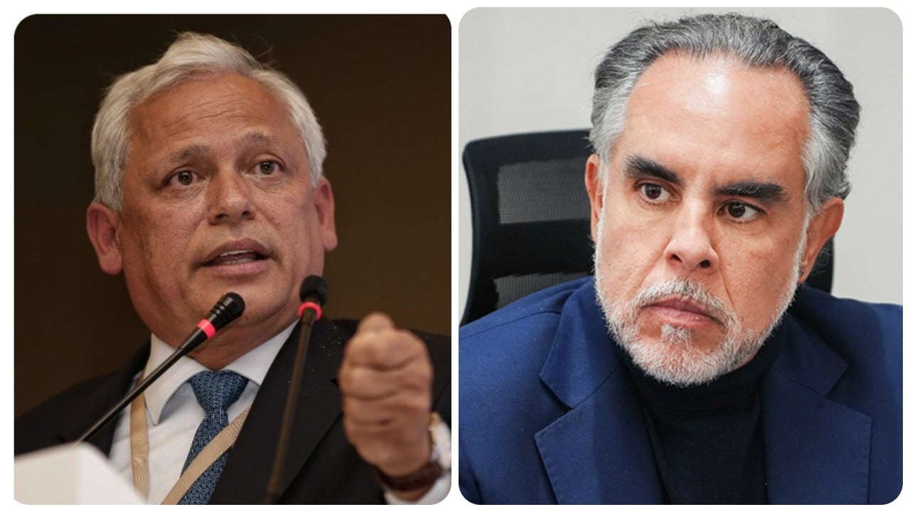 Hernán Andrade y Armando Benedetti