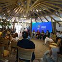 Eventos de la COP16 para hoy miércoles 23 de Octubre Zona Azul. Foto Jorge Orozco/El País