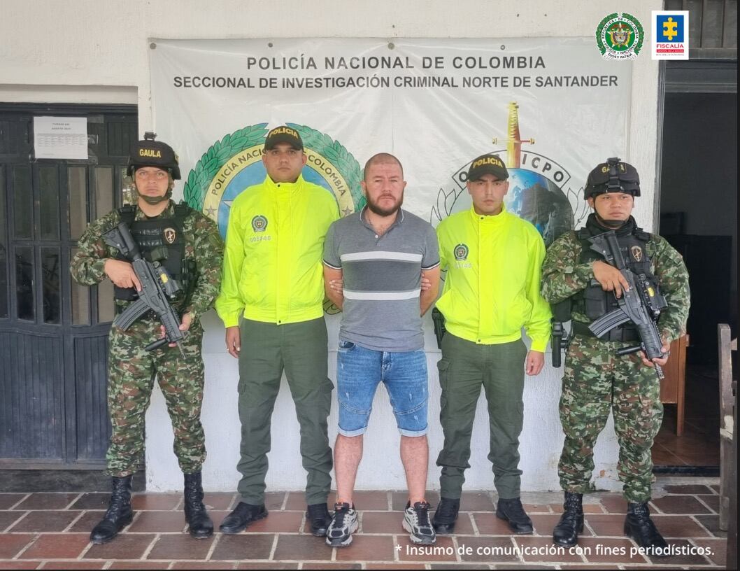 Alias Barbas se enfrentó al ELN por el control de tráfico de estupefacientes. Fue capturado por la Fiscalía.