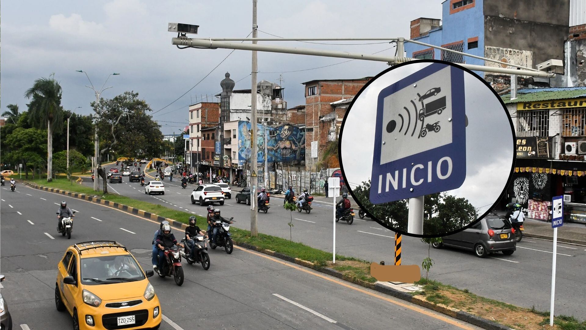 Señalización de los lugares de fotomulta en Cali, cómo se debe hacer?