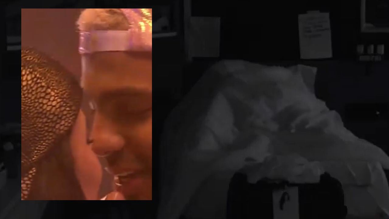 Altafulla y Karina García vivieron un momento candente.