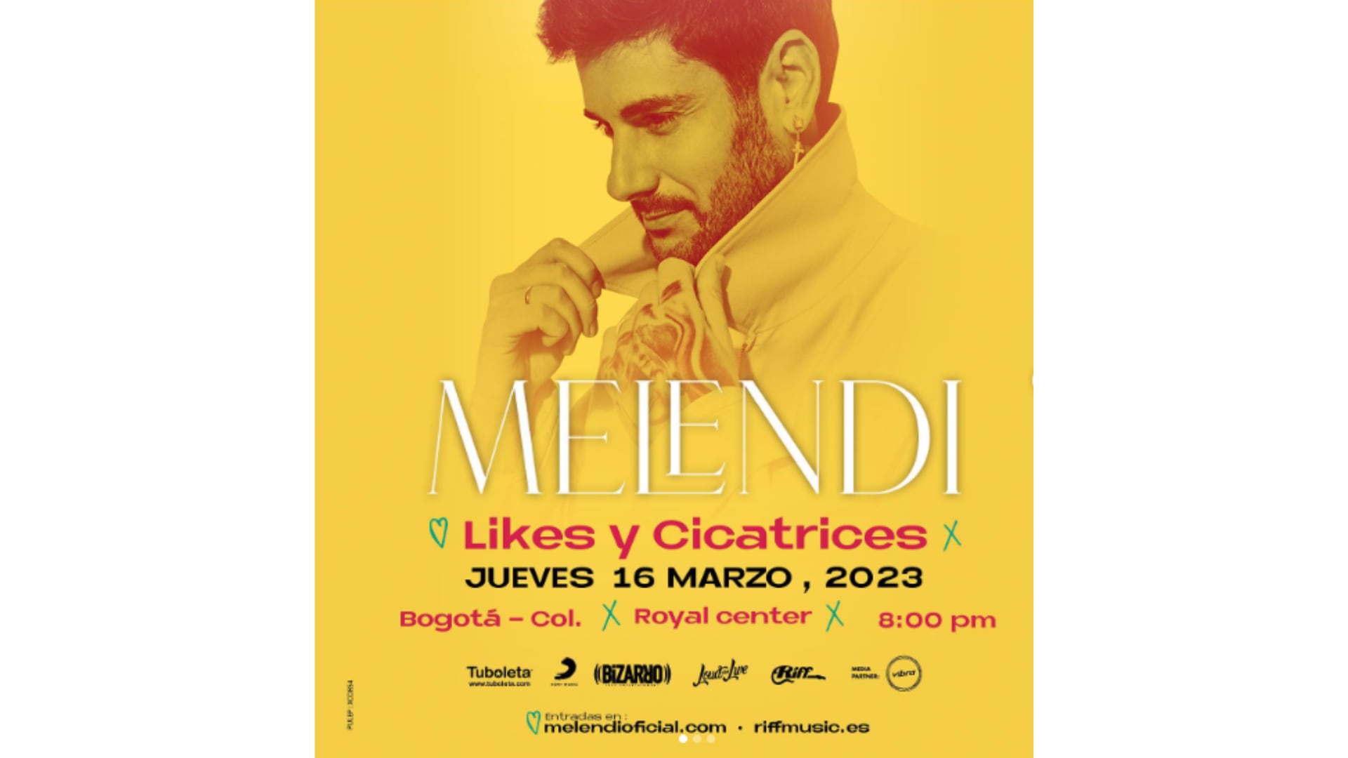 Melendi en Colombia
