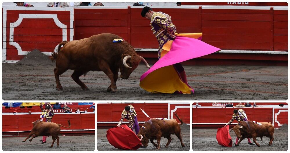 Cristóbal Pardo, torero colombiano. Manizales, 6 de enero de 2022.