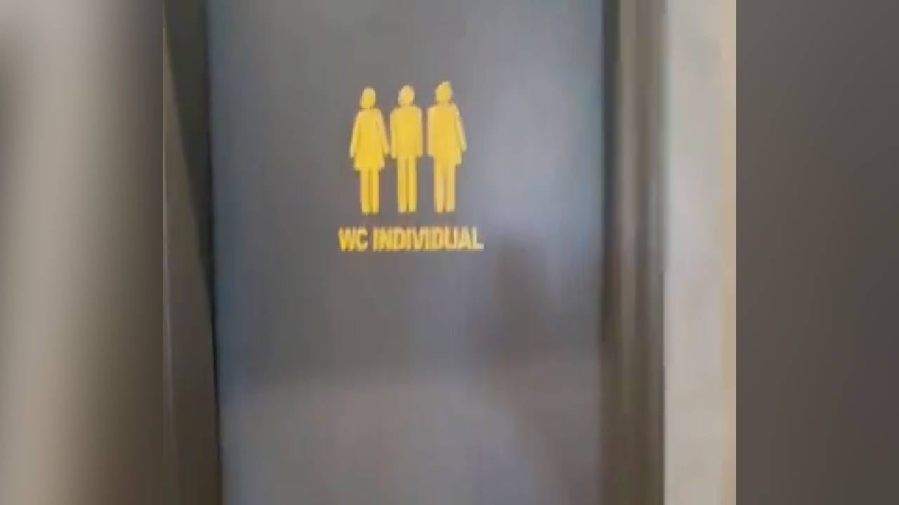 Los baños unisex de McDonald's en Brasil, despertaron las críticas de las personas que no están de acuerdo con este servicio. Foto Twitter @@awake_giants_br