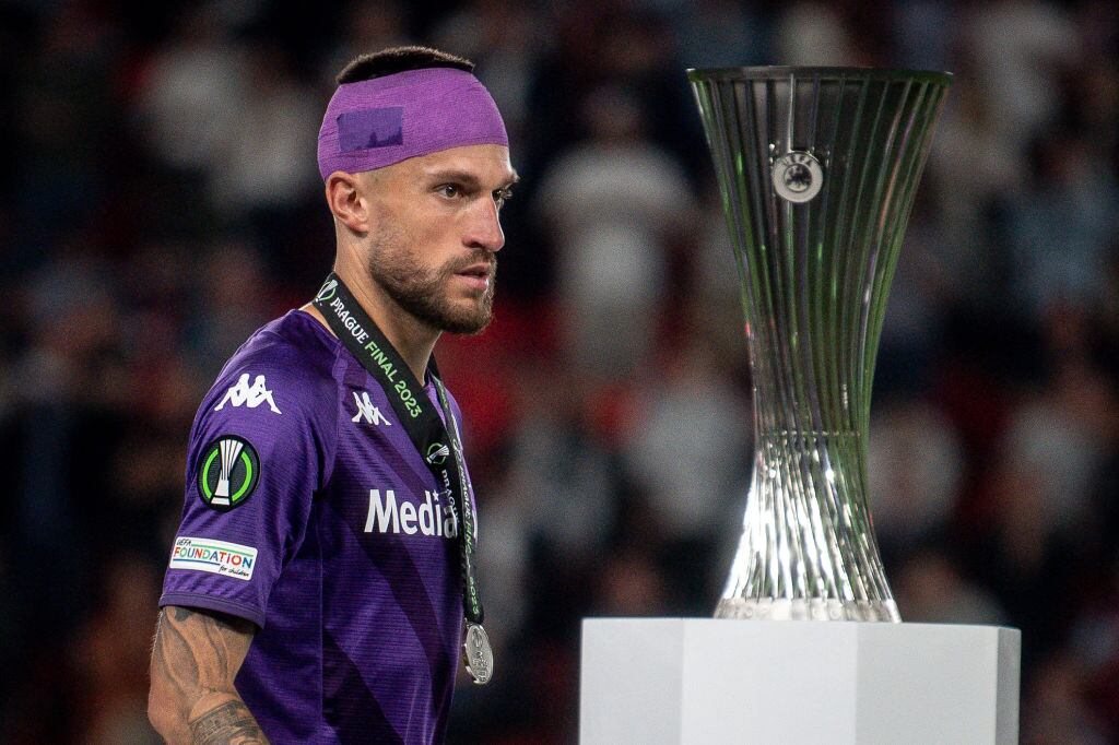 Cristiano Biraghi, jugador de la Fiorentina