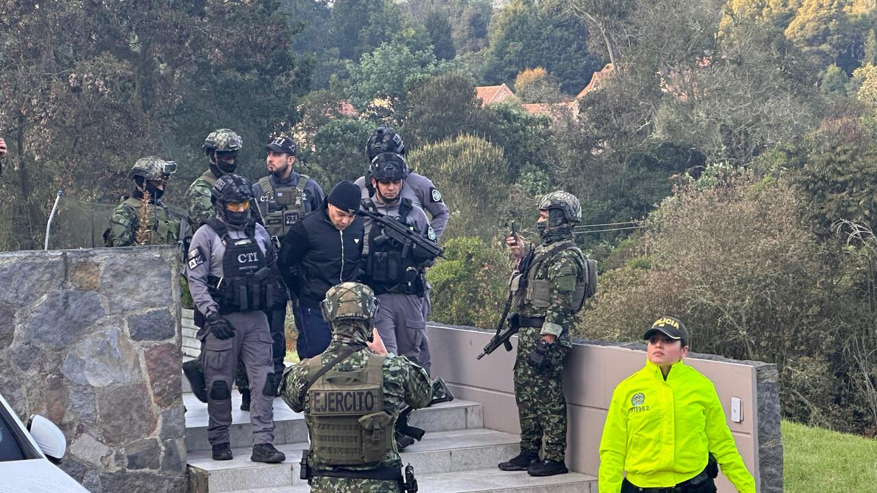 En Chía, Cundinamarca fue capturado alias El Hombre.