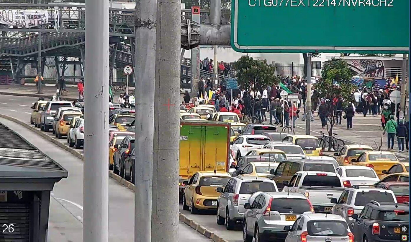 Marchas en la Avenida El Dorado