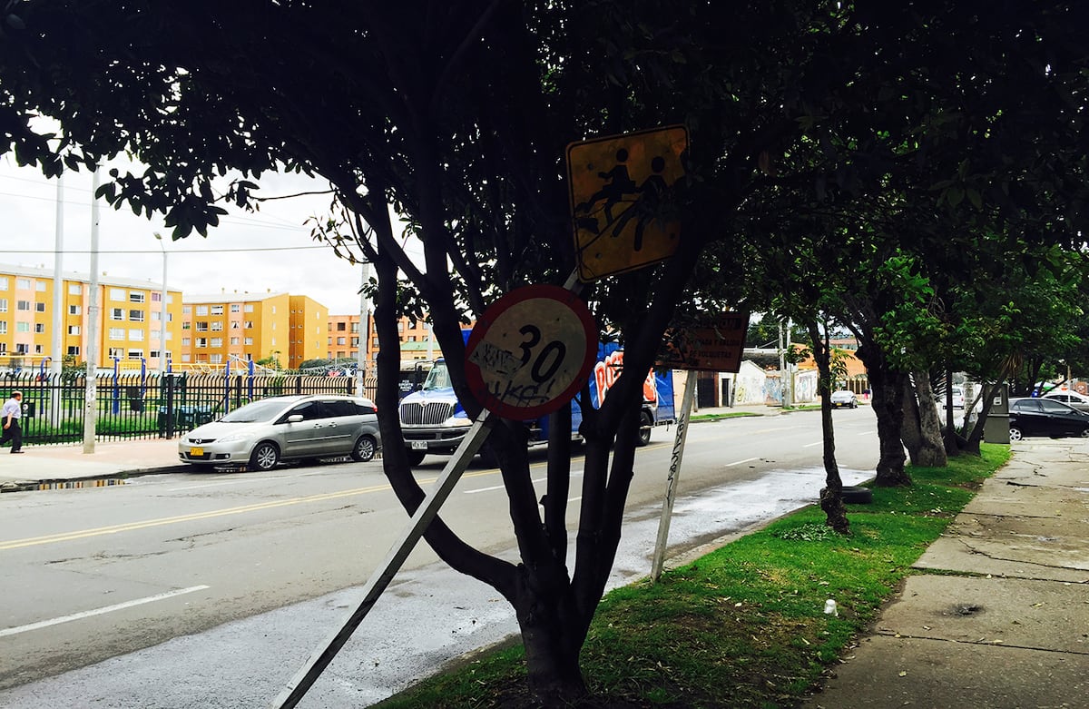 Calle 167 barrio Granada Norte. Foto: Archivo SEMANA.