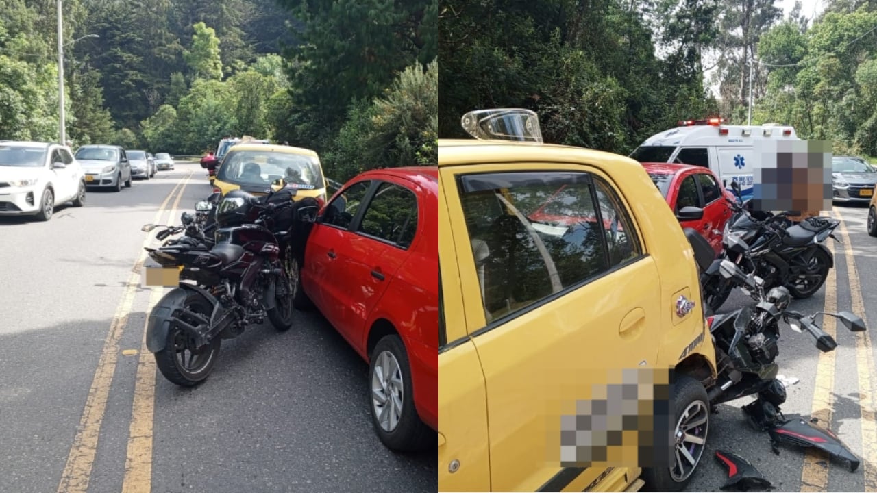 Accidente en la Av. Circunvalar con calle 35.