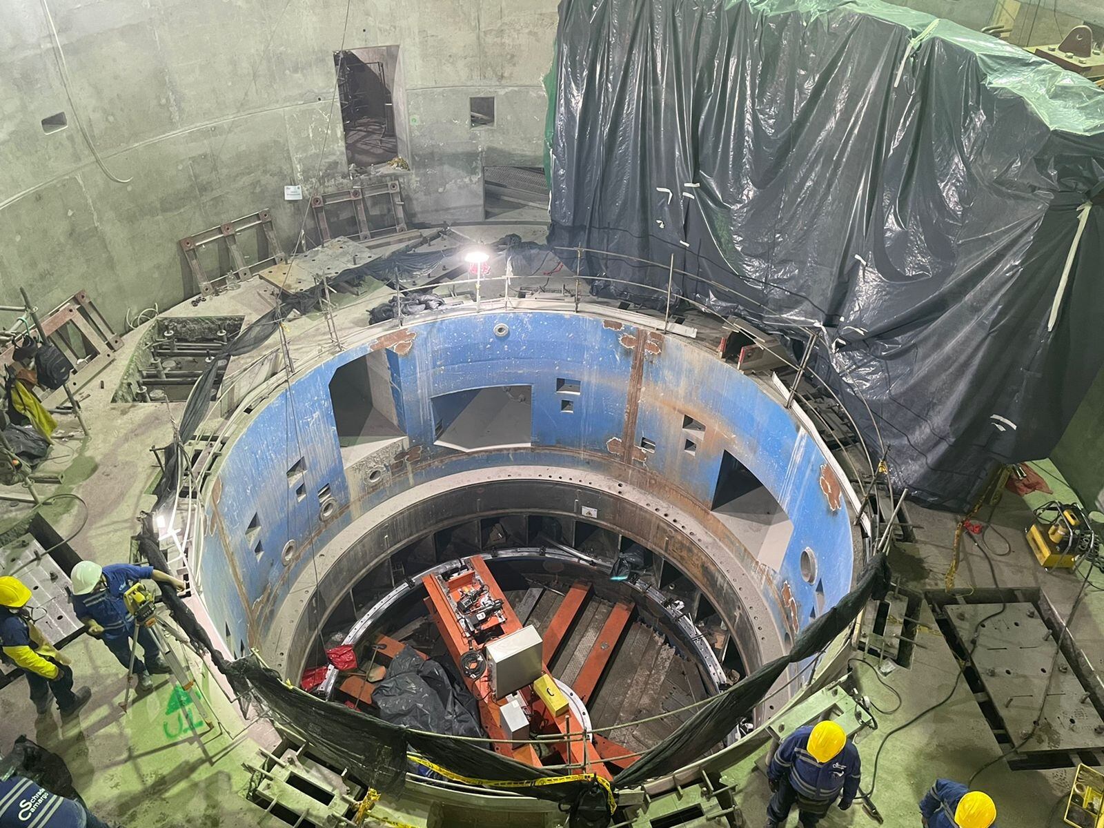 Obras en Hidroituango. Foto: SEMANA