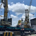 El material será transportado en más de cien camiones.