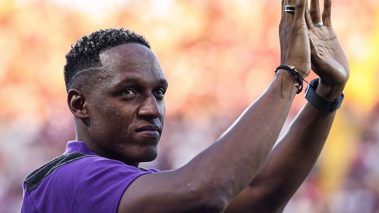 Yerry Mina, defensor que pasó por la Fiorentina.