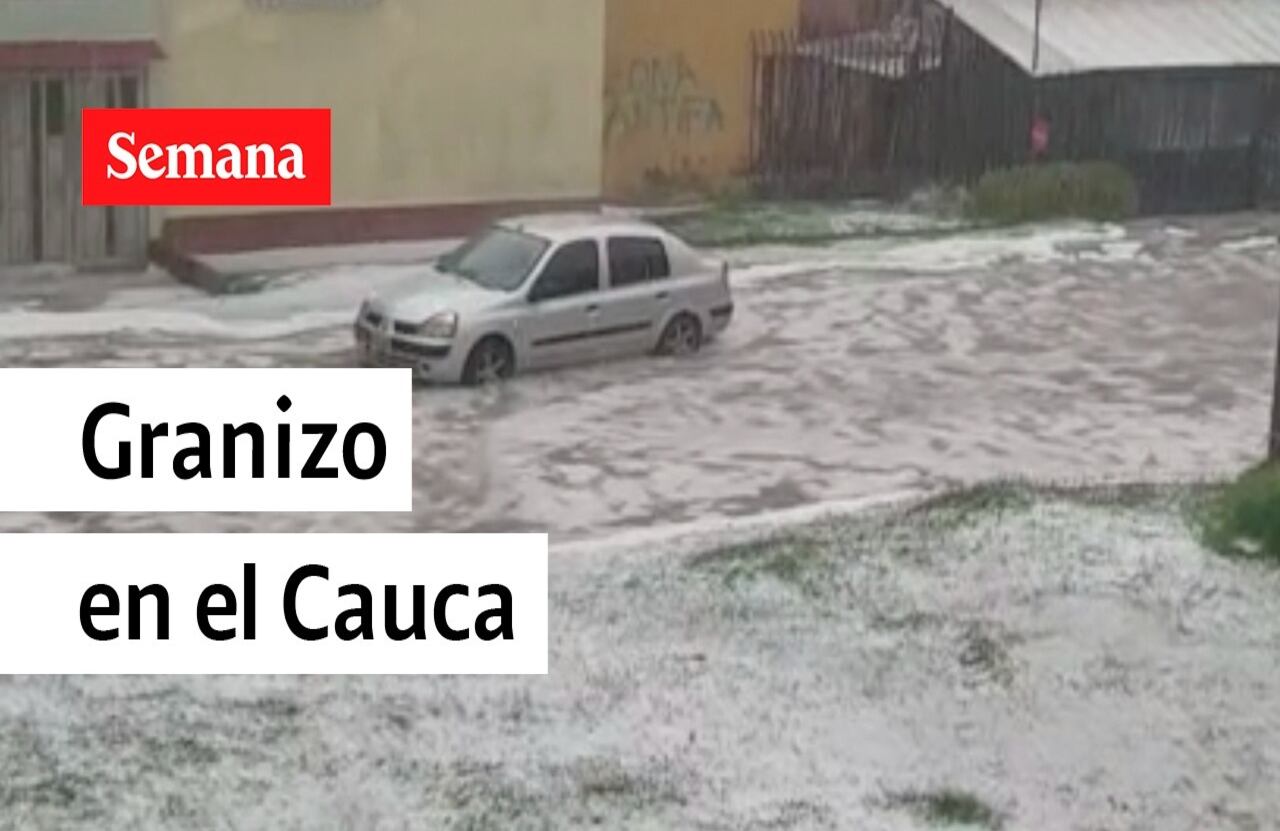 Granizo en el Cauca