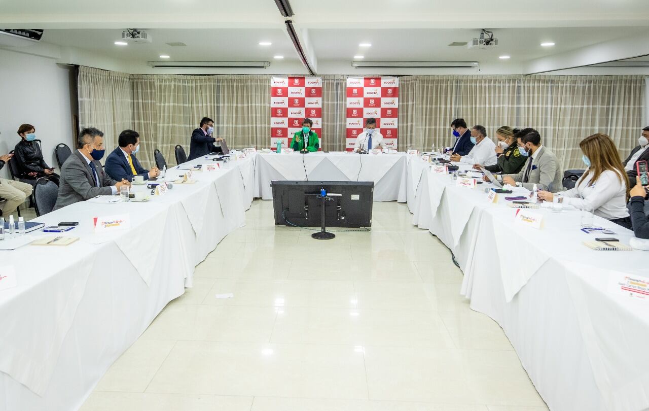 Convenio por la seguridad con empresas de vigilancia de Bogotá