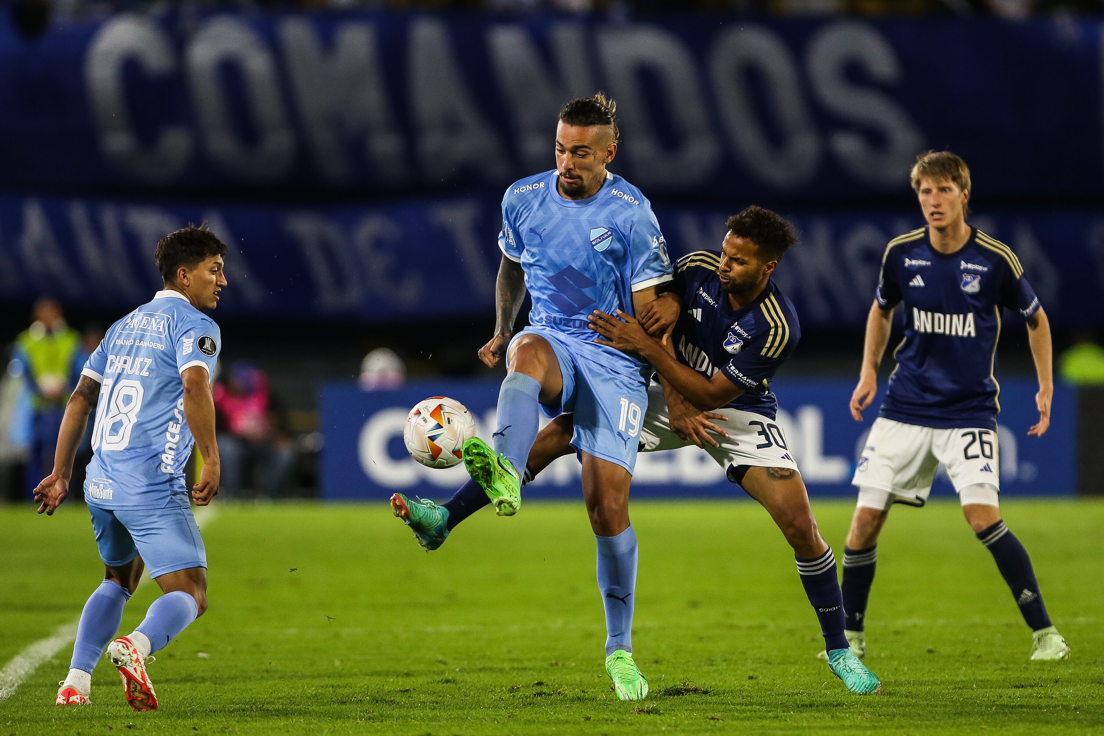 Partido Copa Libertadores, Millonarios vs Bolívar
en el Estadio el Campín
Mayo 8 de 2024