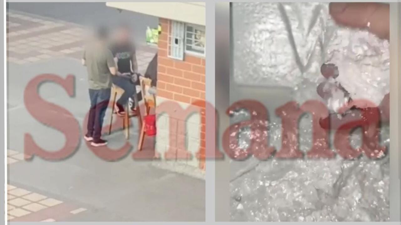 Los dos sujetos que aparecen en la imagen, según la Policía, son emisarios del cartel de Sinaloa, que se encontraban negociando cargamentos de cocaína.