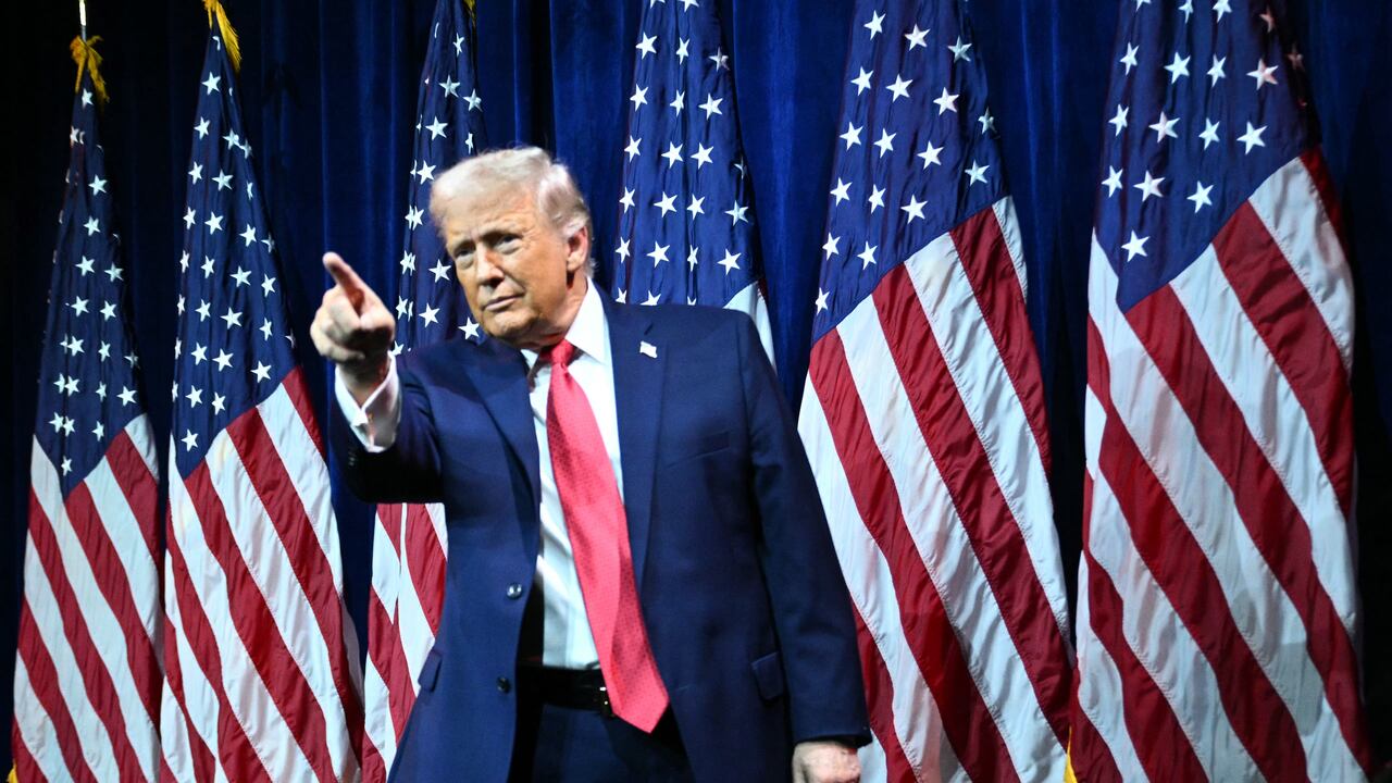 El presidente Donald Trump anunció que Estados Unidos no lanzará un segundo ataque