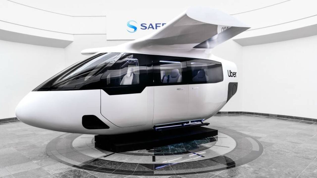 Uber Elevate, en sociedad con Safran Cabin, presentaron su primer modelo de MDC (Cabina Orientada a Misiones, por sus siglas en inglés).