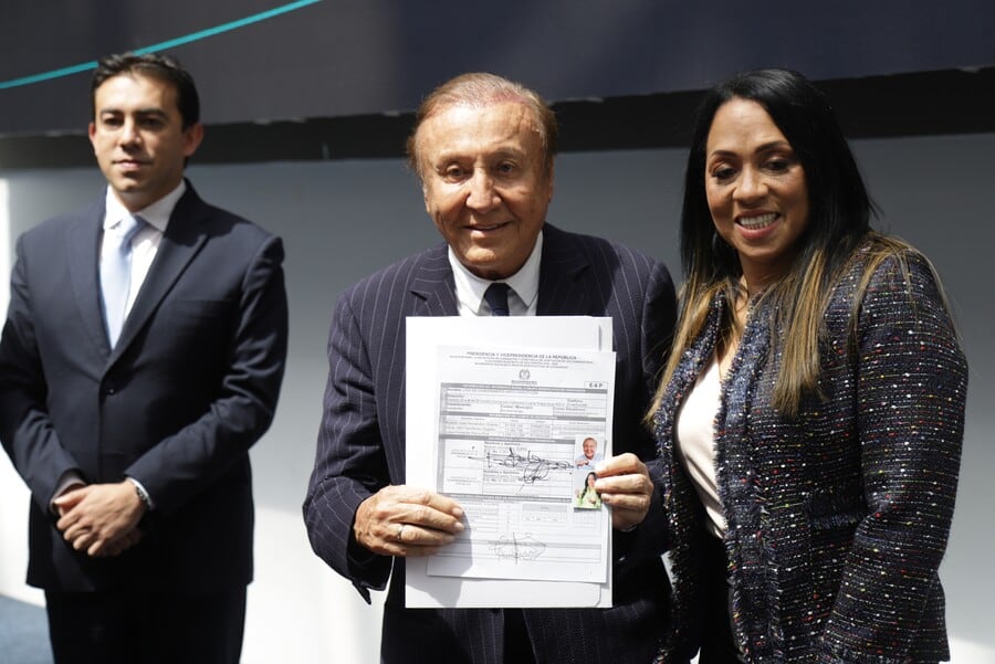 Rodolfo Hernández y Marelen Castillo, también quedaron distanciados después de las elecciones presidenciales. 