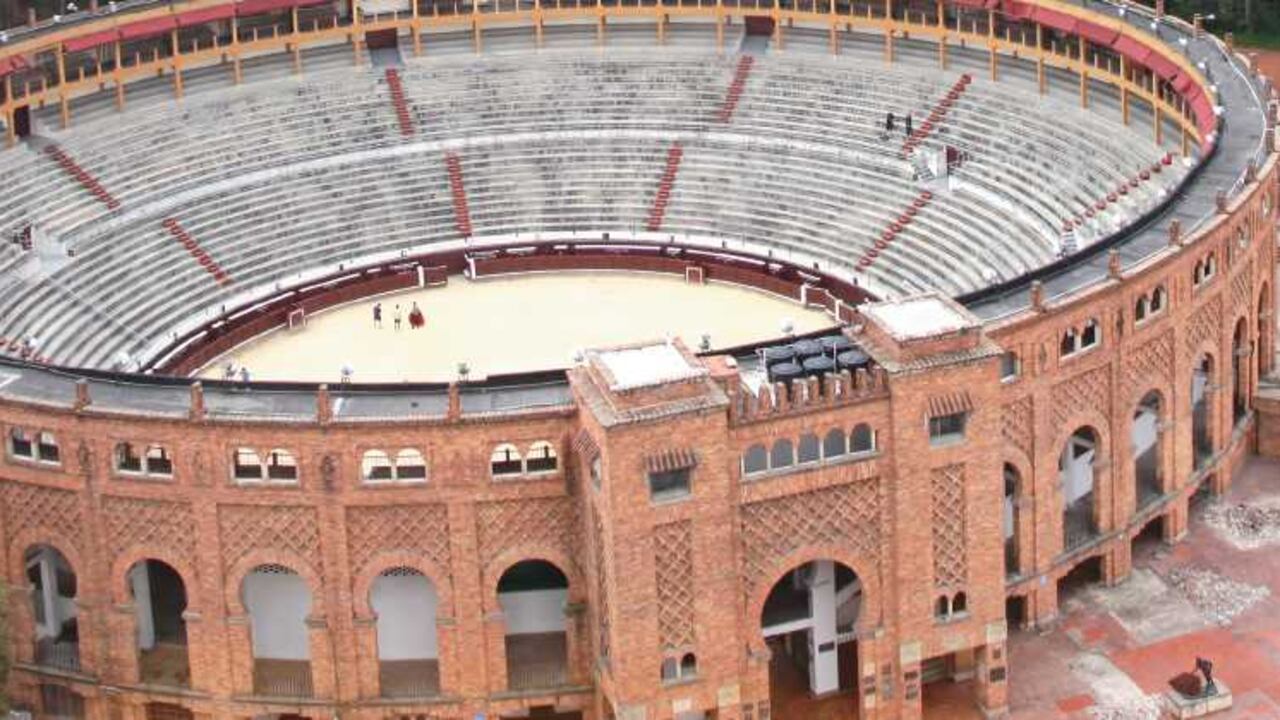 La Plaza de toros La Santamaría.