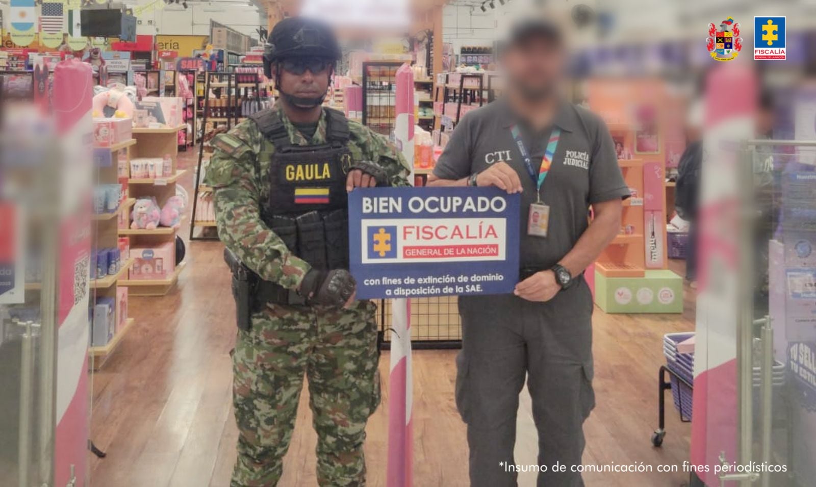 Extinción de dominio a los almacenes Lili Pink