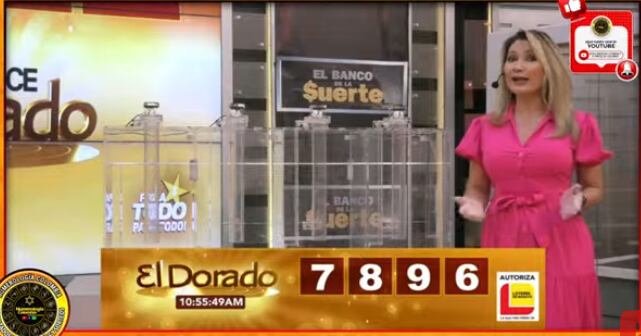 Resultados del sorteo 4973  de la Lotería El Dorado Mañana.