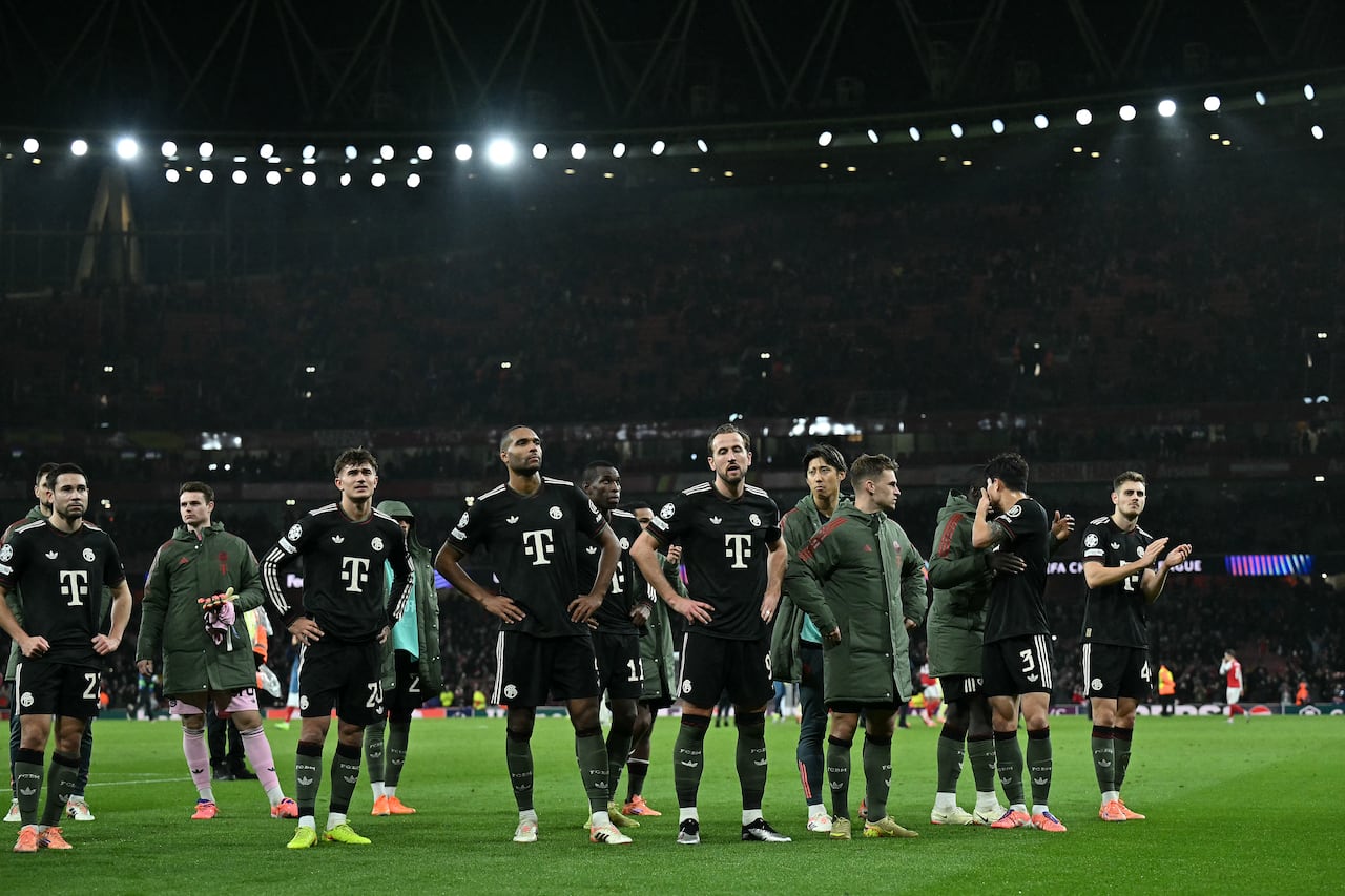 Bayern Múnich resignado por su primera derrota en Champions League 2025/2026