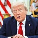 “Durante décadas, nuestro país ha sido saqueado, pillado, violado y expoliado por naciones cercanas y lejanas, tanto amigas como enemigas”, dijo el presidente Donald Trump.