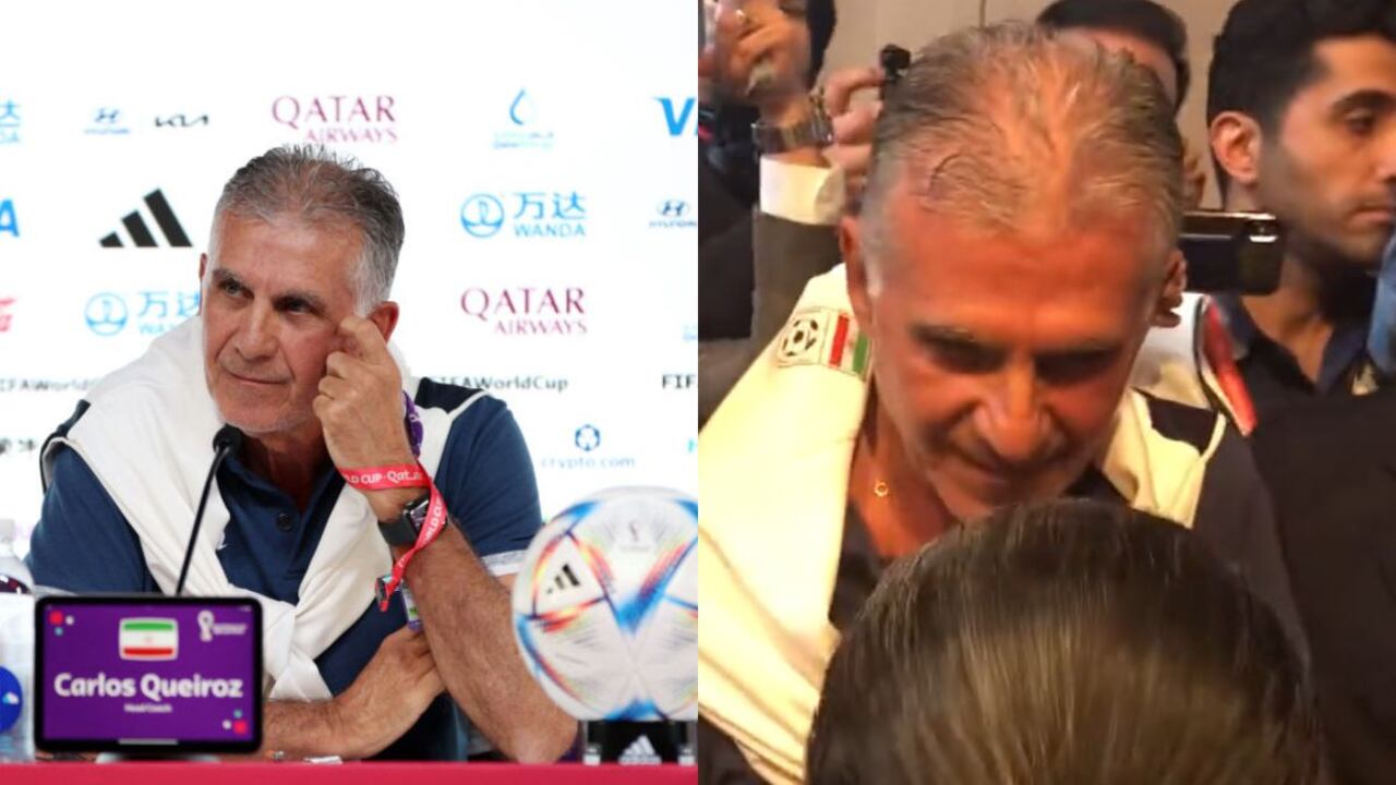 Una periodista cuestionó a Carlos Queiroz por la situación que vive actualmente Irán. La selección Irán se enfrenta a Gales el viernes 25 de noviembre.