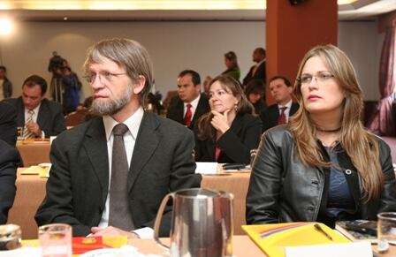 Antanas Mockus y María Cecilia Donado