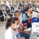 En Arauca se adelanta jornada de pago de indemnización a víctimas de las AUC en la sede principal del colegio Simón Bolívar de Arauca.