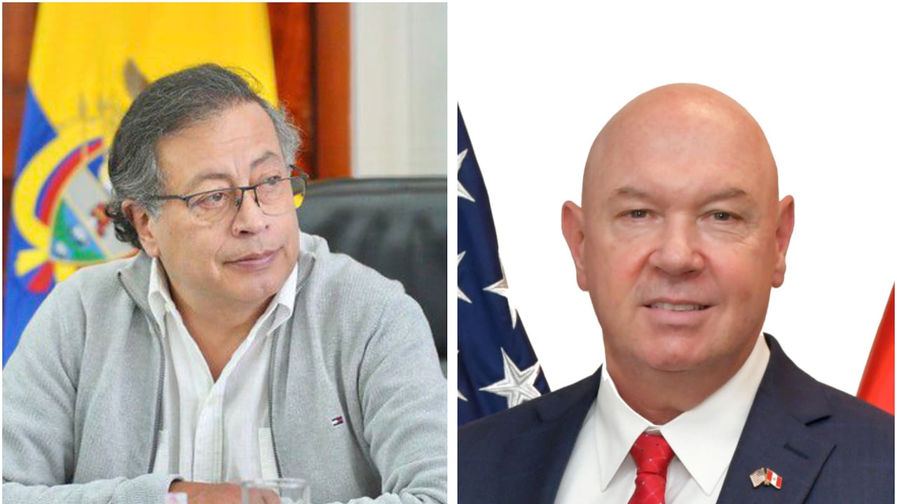 Gustavo Petro y John McNamara