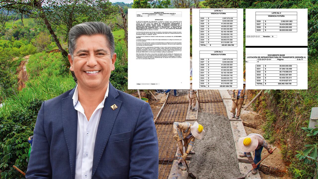 SEMANA conoció que el paquete suma 15 billones de pesos entre obras e interventoría, y todo quedaría extendido más allá del 7 de agosto de 2026.