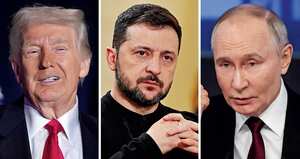 Mientras que Trump y Putin inician diálogos sobre un posible final de la guerra, en Ucrania hay disgusto por no ser incluidos en la posible resolución.