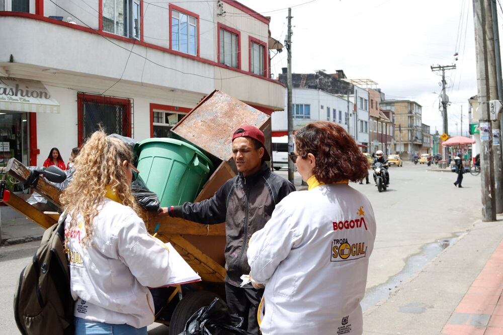 Población de carreteros en Bogotá
