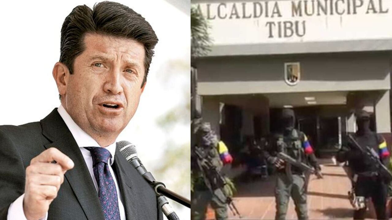 Ministro de Defensa, Diego Molano, le ordenó al Ejército recuperar la seguridad de Tibú.