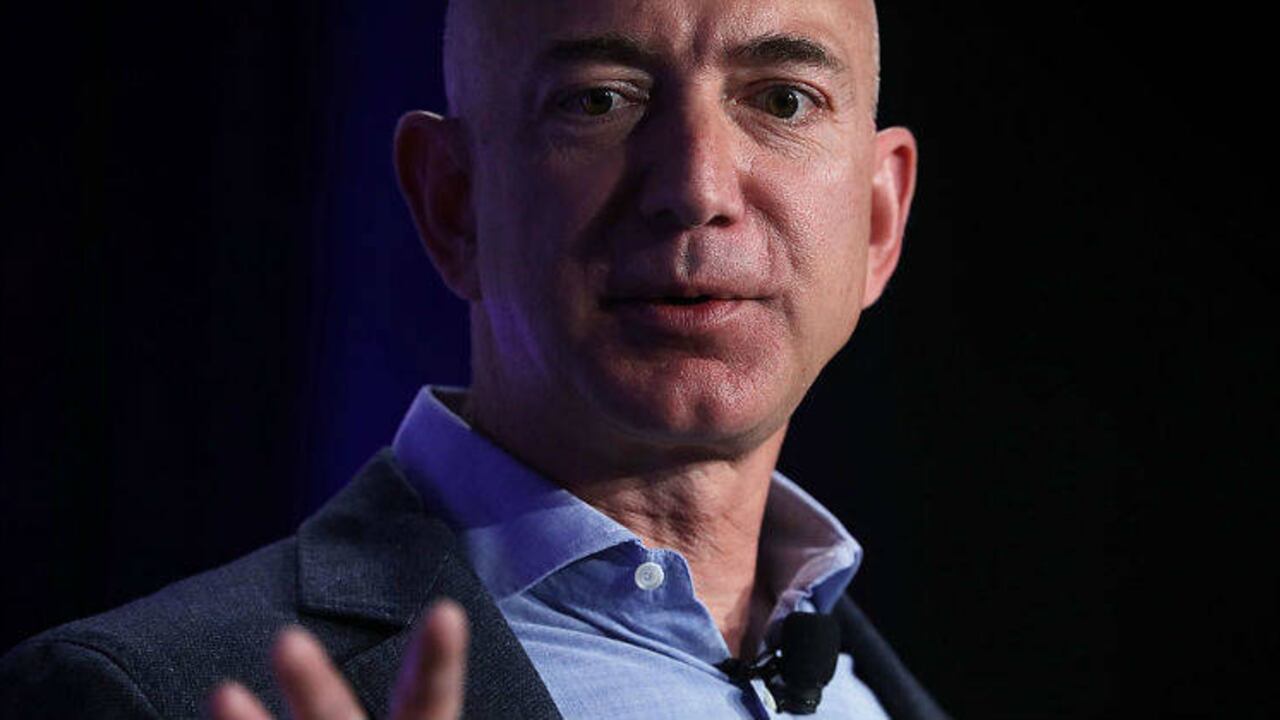 Jeff Bezos, CEO de Amazon.