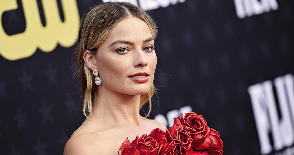 La actriz Margot Robbie.