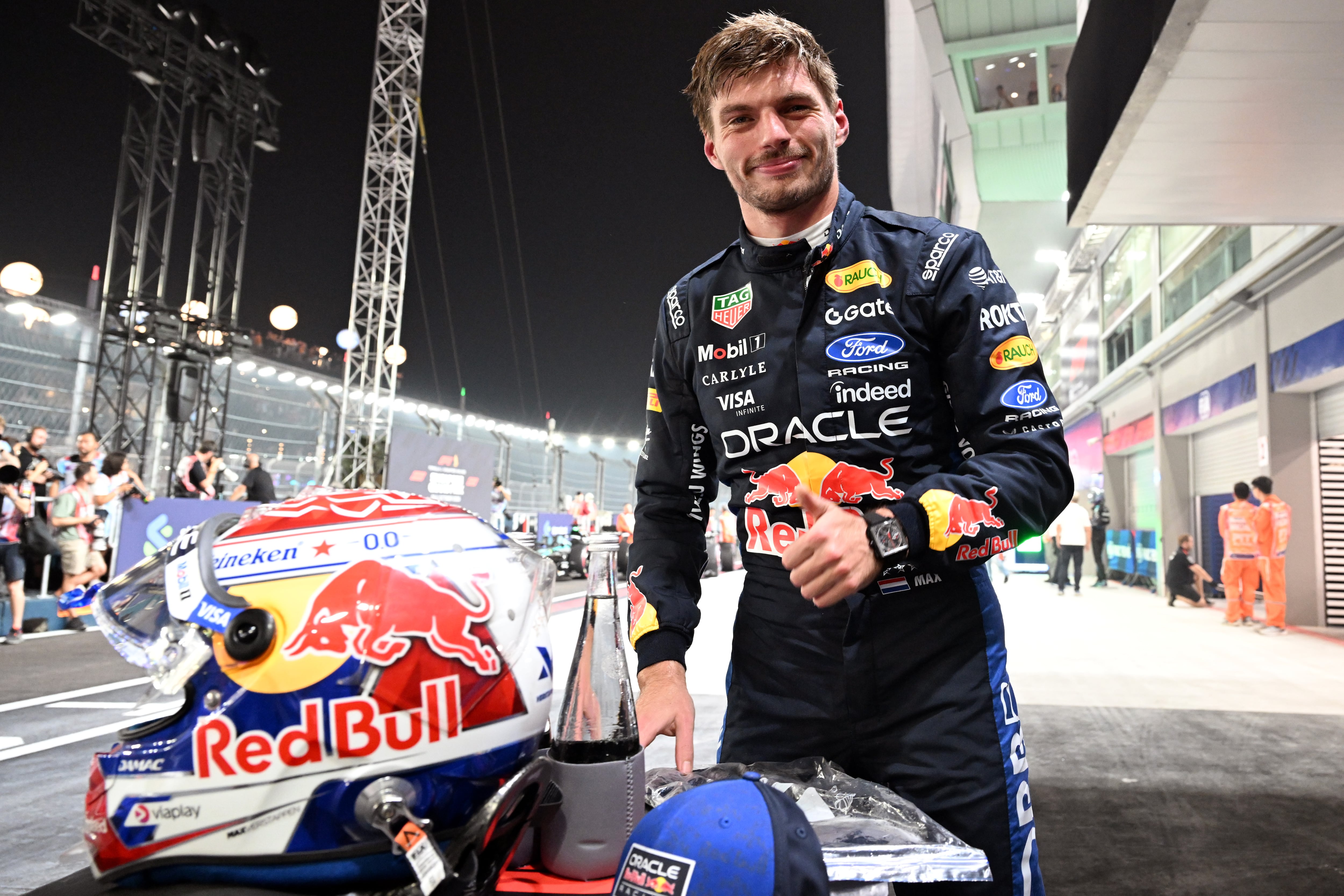 Max Verstappen en el Gran Premio de Singapur.