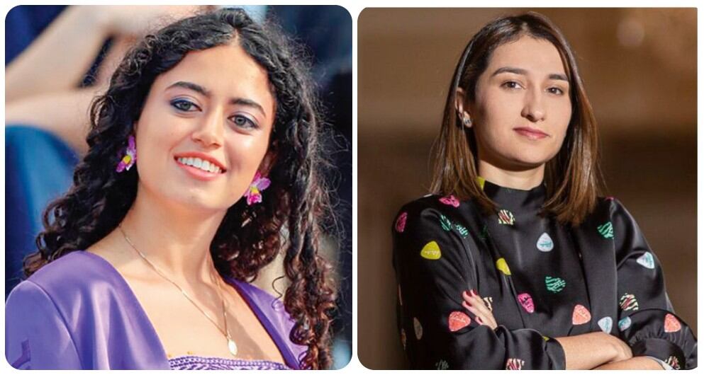 Sofía Petro y Laura Sarabia.