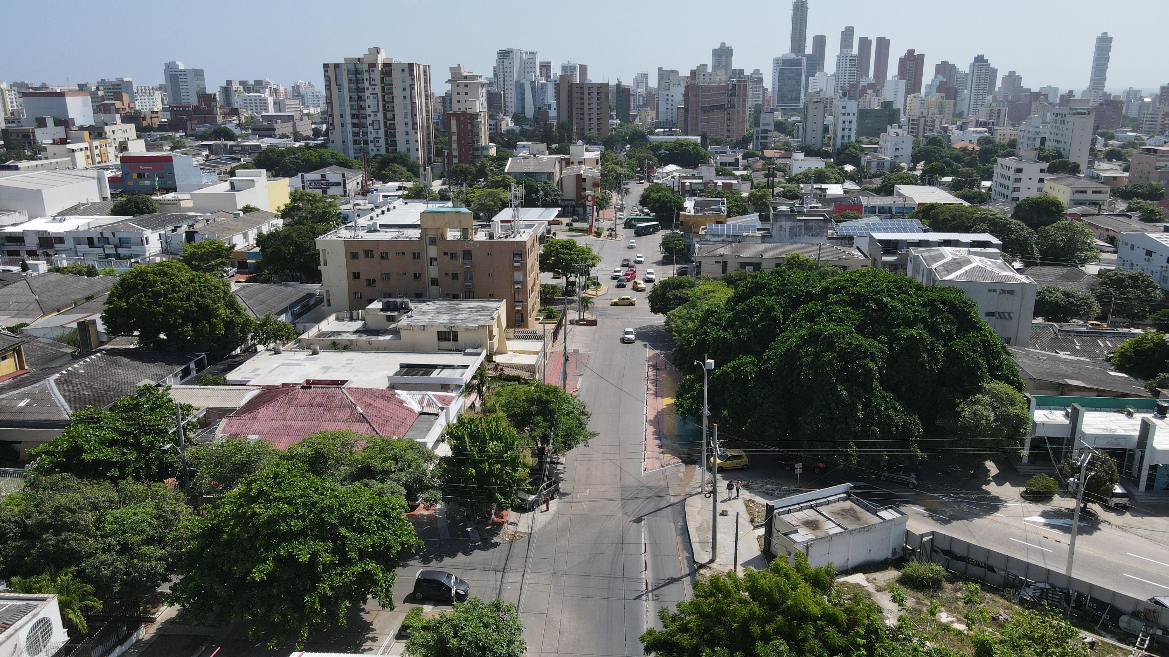 Vías de Barranquilla.