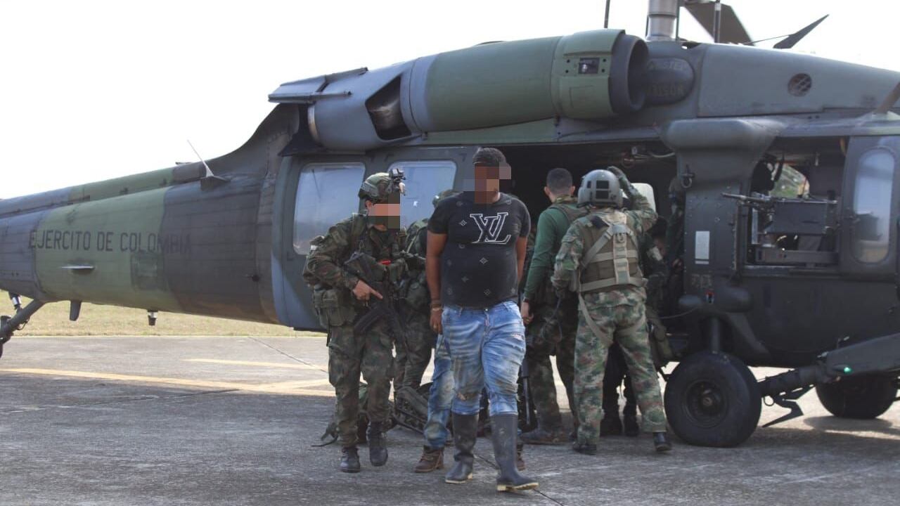 Cayó alias Platanote, cabecilla del Clan del Golfo señalado de delinquir en Antioquia.