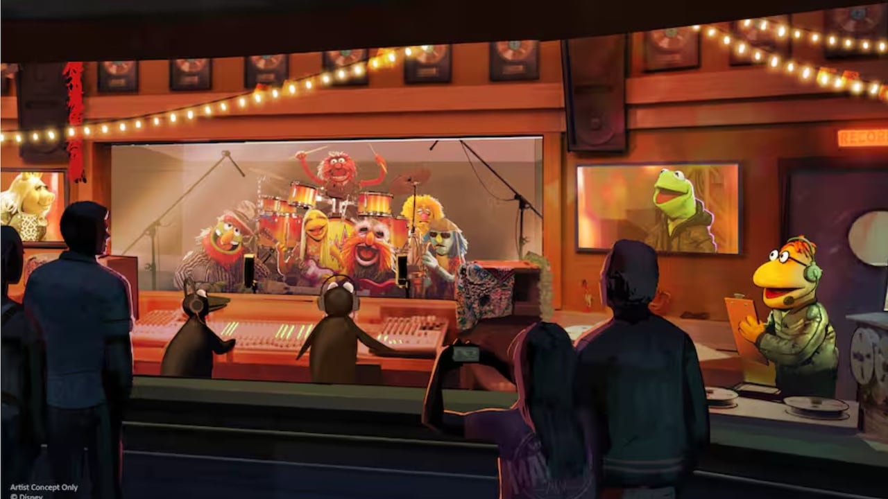 Rock ’n’ Roller Coaster Starring The Muppets en el parque Disney Hollywood Studios.