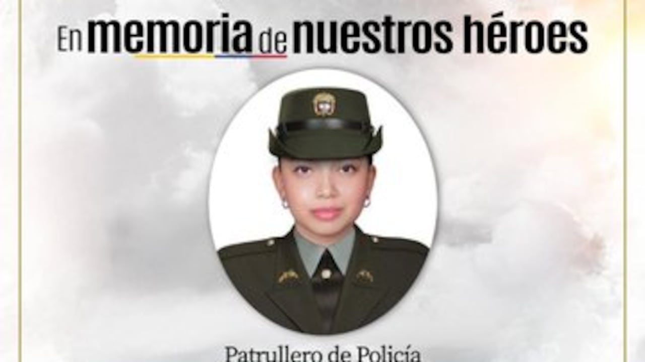 La Policía Nacional condenó el asesinato de la patrullera de 21 años, Karen Estefany Pajoy Candela, en zona rural de La Plata, Huila.