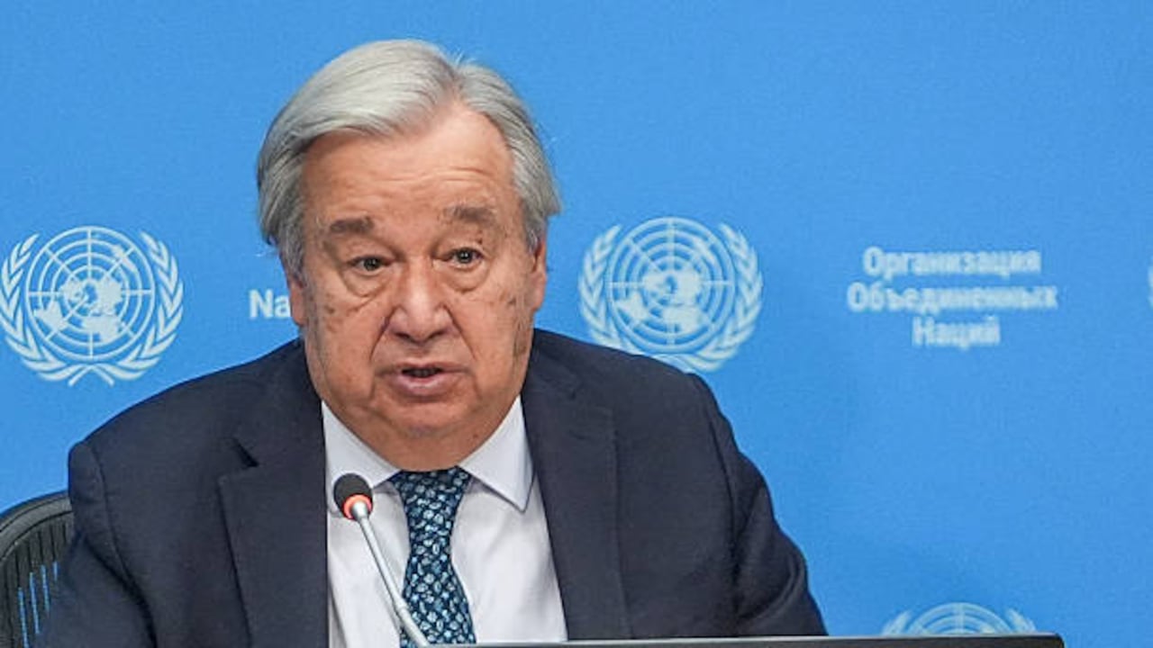 Antonio Guterres, secretario general de la ONU