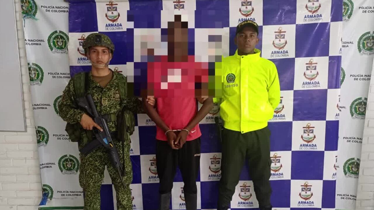 Cayó alias Niche, cabecilla de la fracción armada del Clan del Golfo en Sucre, encargado de “prestar apoyo” en actividades delictivas