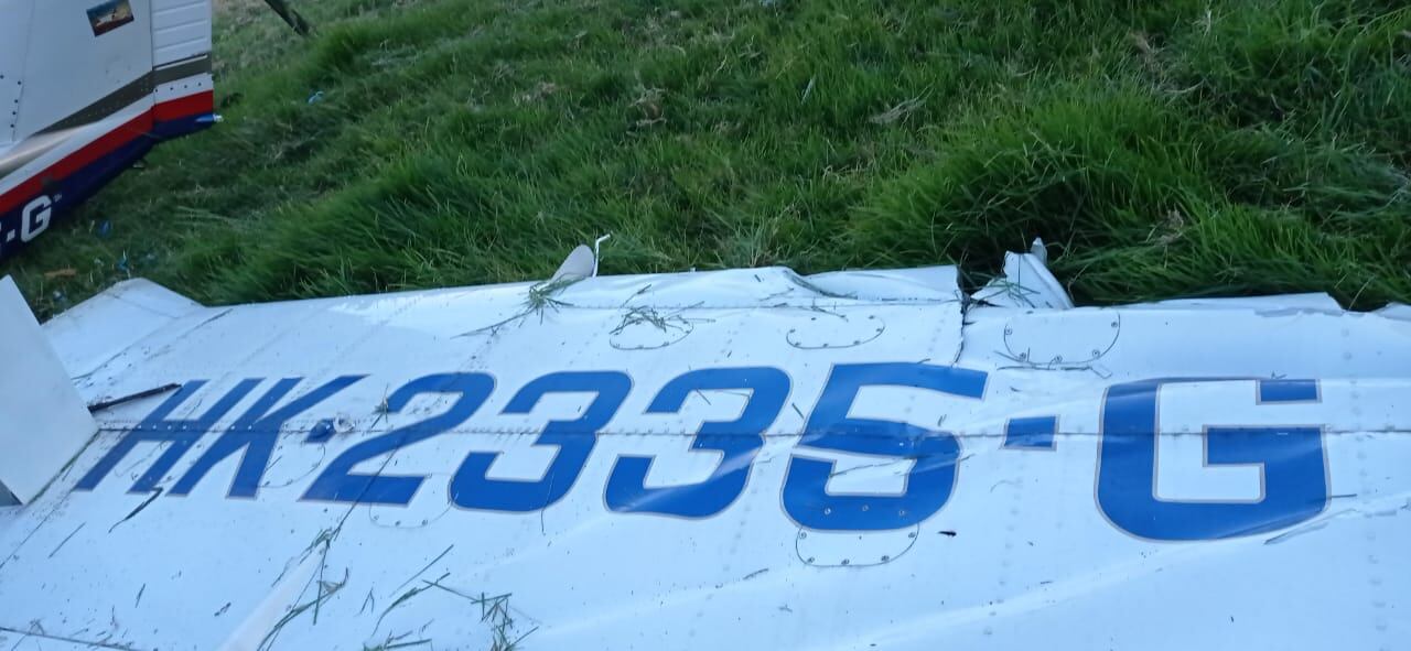 El accidente se registró en la tarde de este martes.