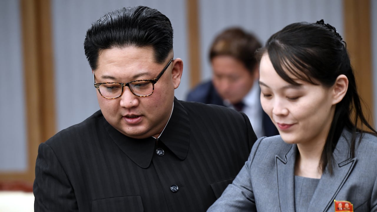Kim Yo-jong, hermana del líder de Corea del Norte, Kim Jong Un.