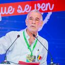 Eduardo Verano, Gobernador del Atlántico, durante el tercer Gran Foro de la ACP.